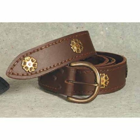 Brown knightly belt - Belts/Frogs/Pouches, Related Products - Sword World
